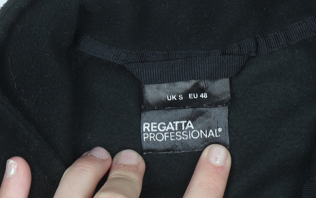 Mens UK Size S Regatta Professional Black Full Zip Sweatshirt