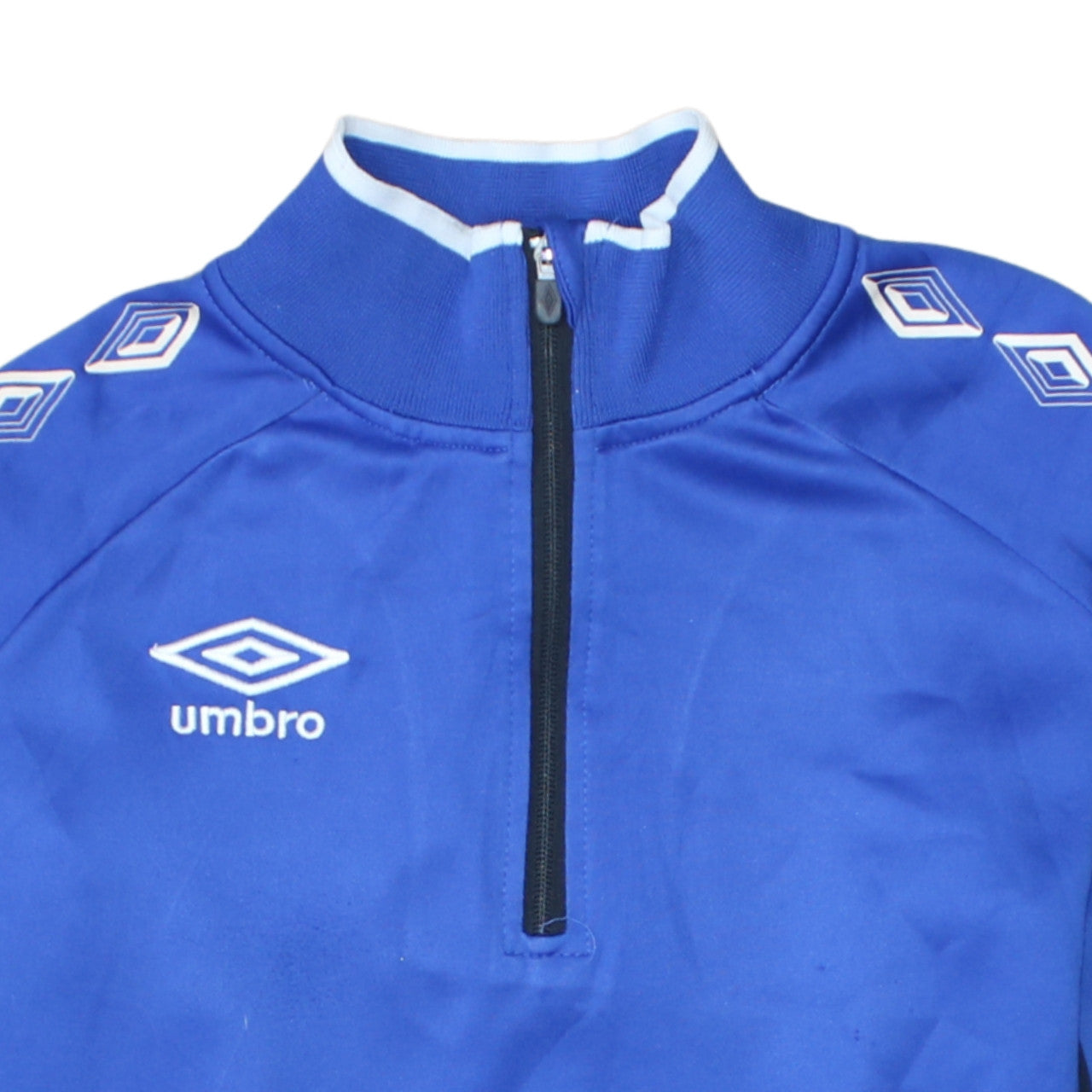Mens UK Size M Umbro Blue Pullover Sweatshirt