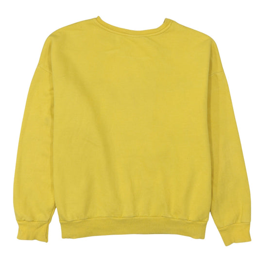 Womens UK Size XL Disney Yellow Pullover Sweatshirt