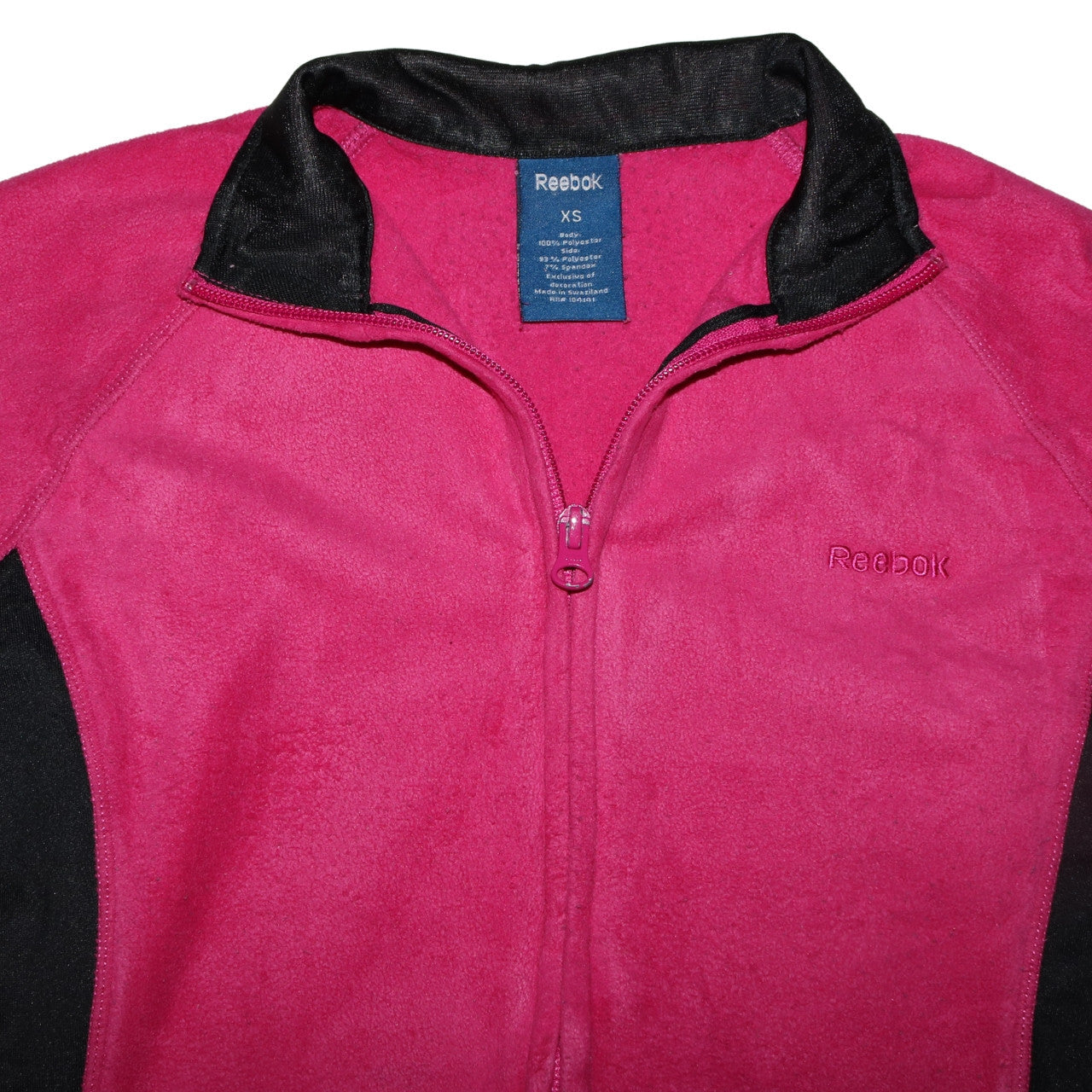 Womens UK Size XS Reebok Pink Basic Jacket