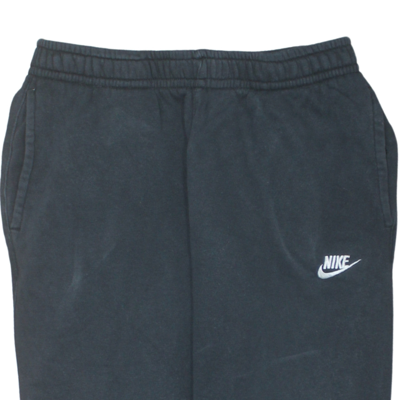 Mens UK Size M Nike Regular Fit Jogger Black Trousers