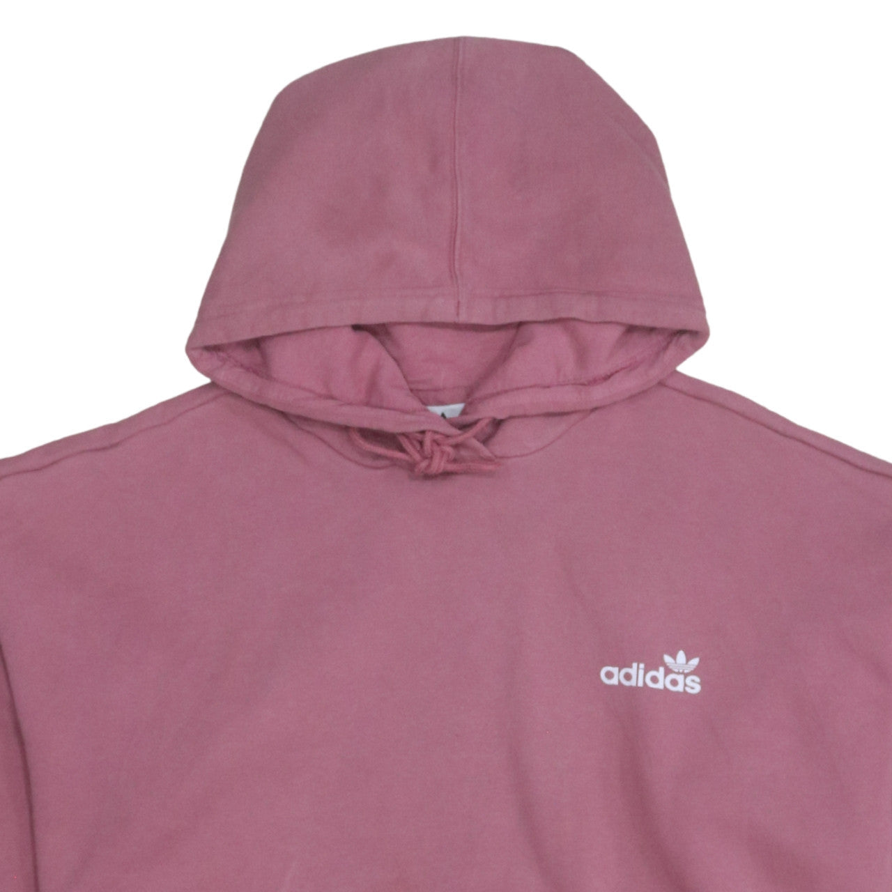 Womens UK Size 16 adidas Pink Pullover Hoodie