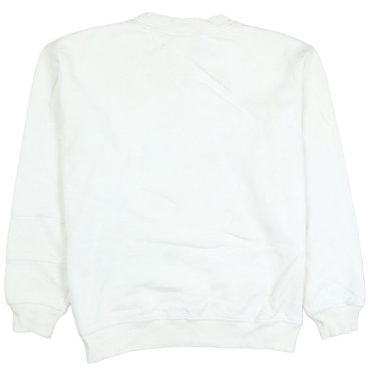 Womens UK Size S ellesse White Pullover Sweatshirt