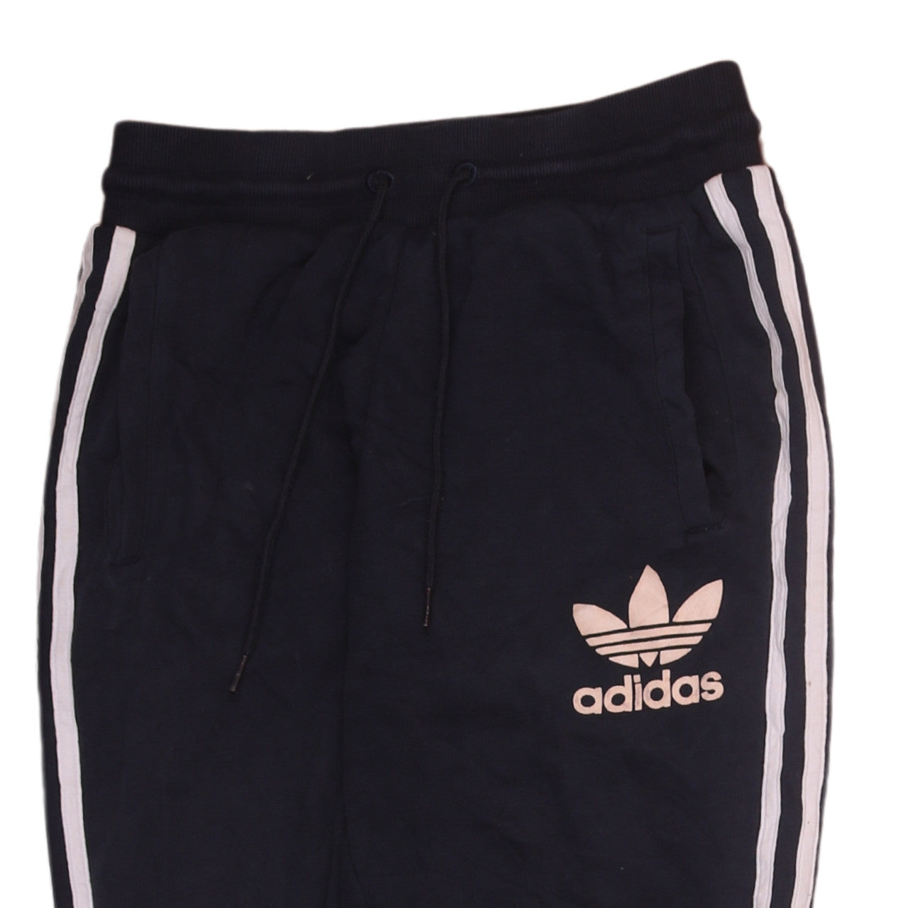 Mens UK Size S adidas Regular Fit Jogger Black Trousers