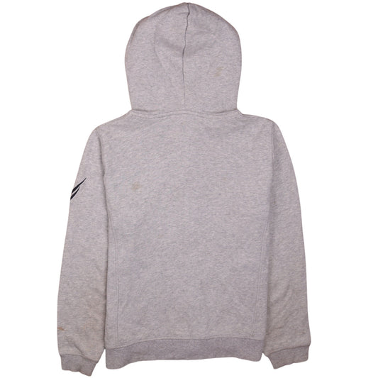 Mens UK Size M Nautica Grey Full Zip Hoodie