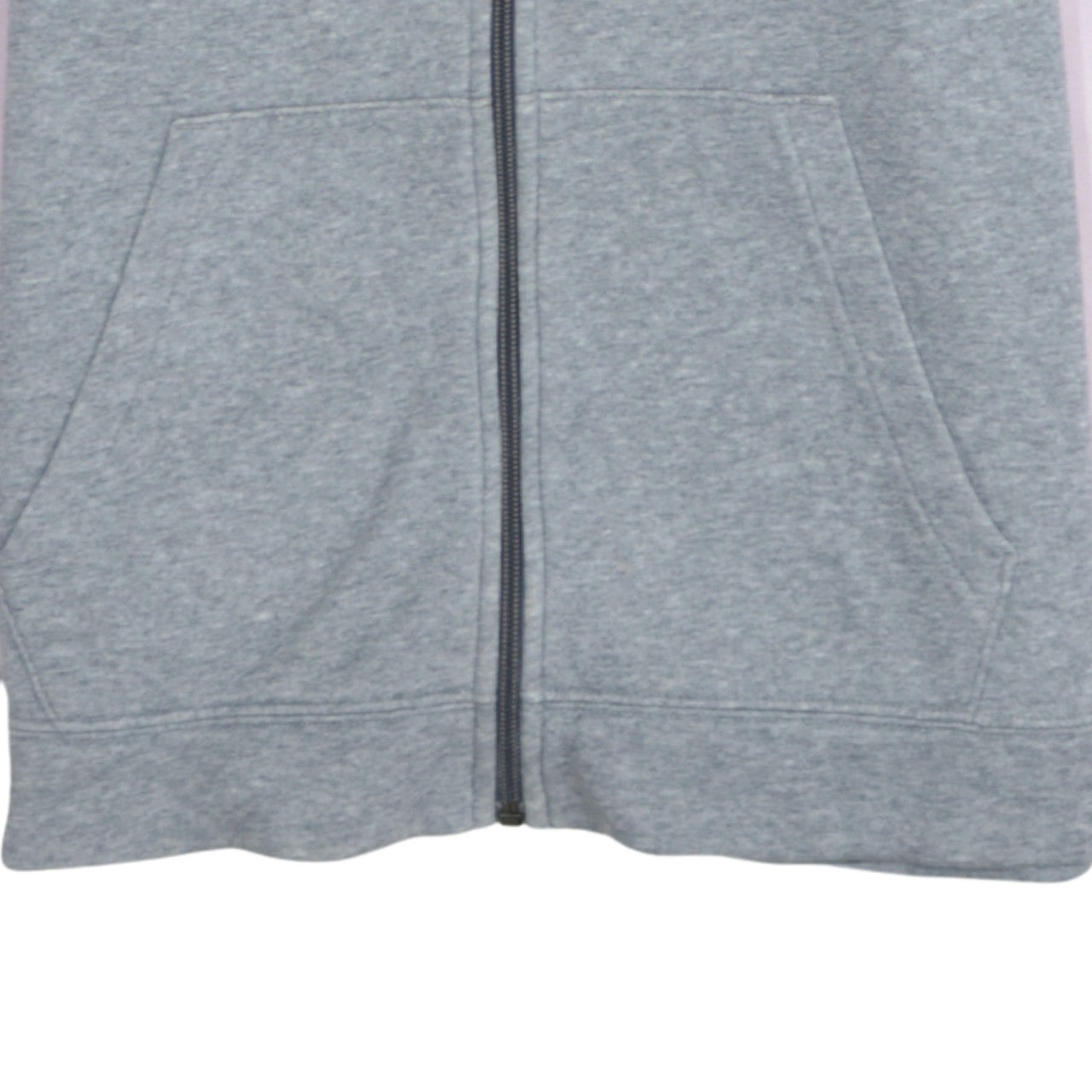 Girls UK Size L Nike Grey Full Zip Hoodie