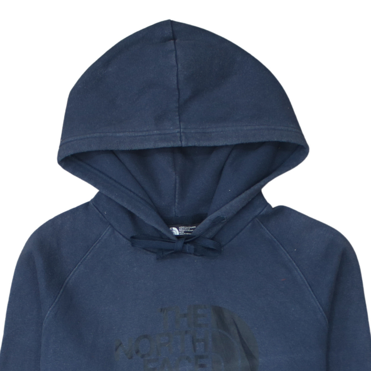Womens UK Size M The North Face Blue Pullover Hoodie