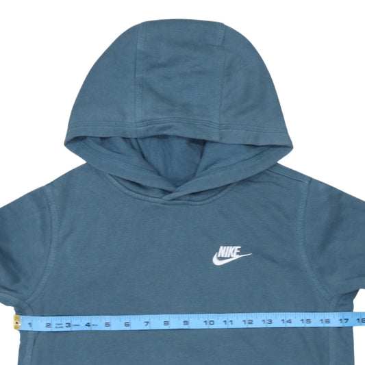 Boys UK Size L Nike Blue Pullover Hoodie