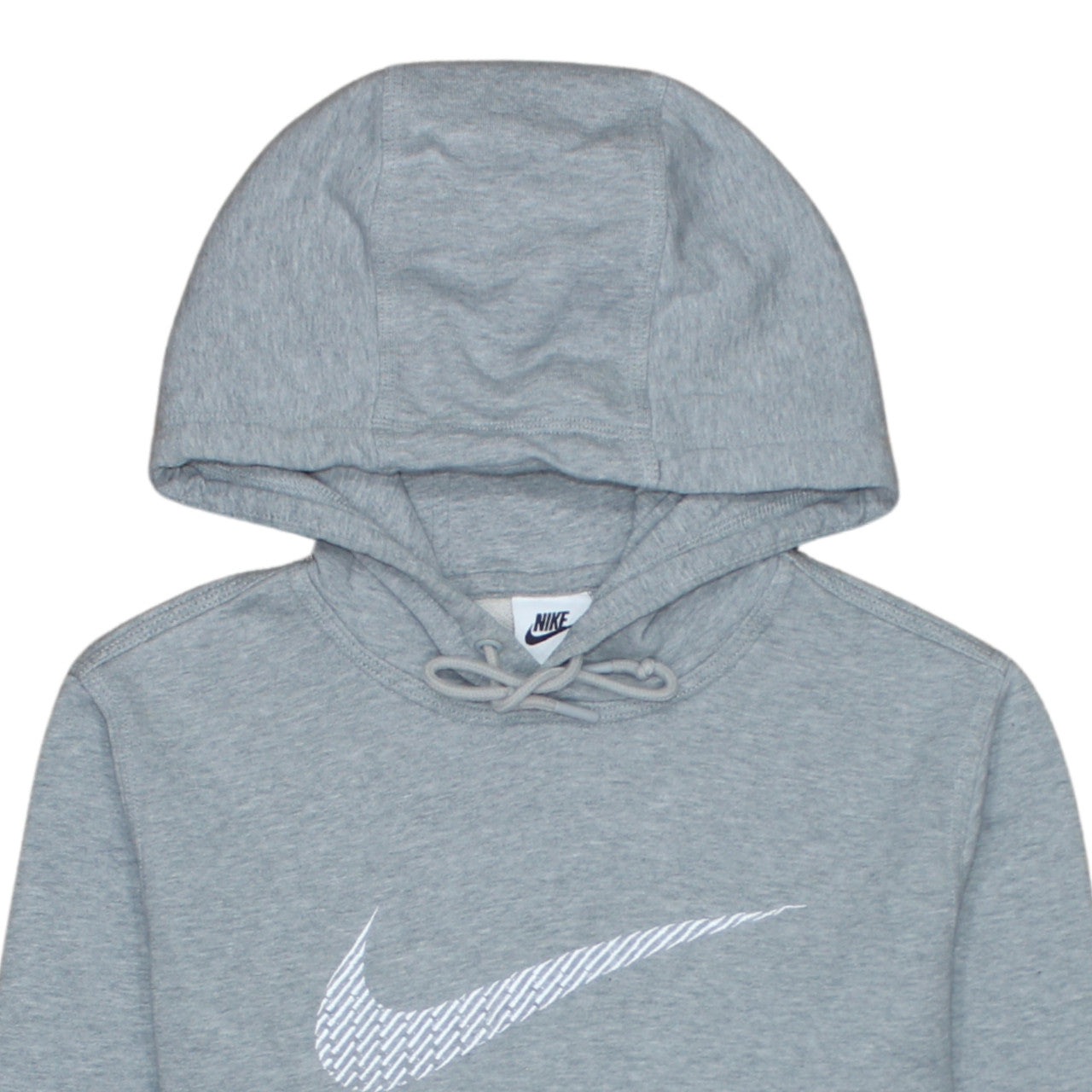 Mens UK Size S Nike Grey Pullover Hoodie