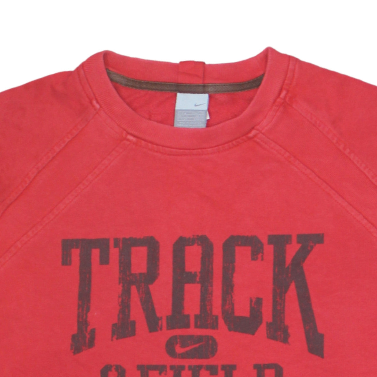 Mens UK Size L Nike Red Pullover Sweatshirt