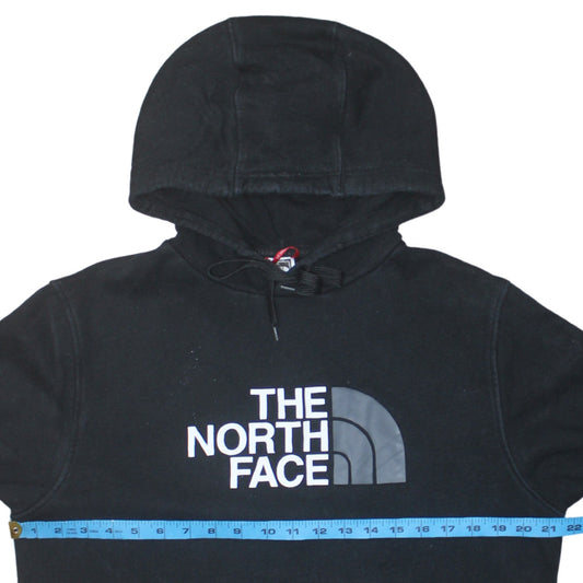 Mens UK Size M The North Face Black Pullover Hoodie