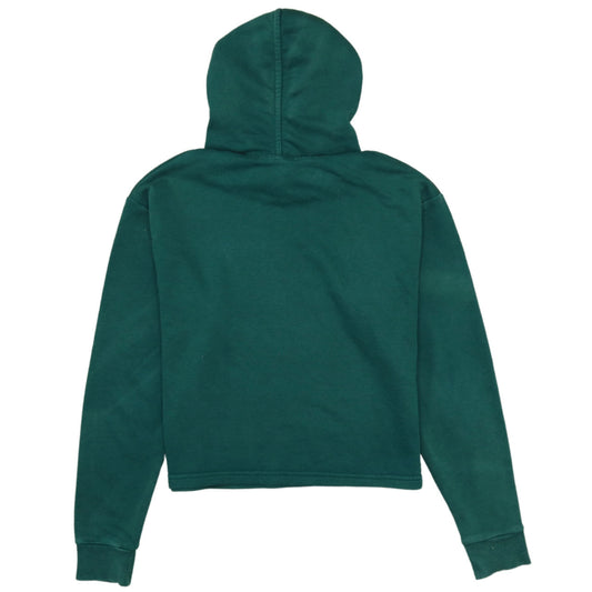 Womens UK Size XS PUMA Green Pullover Hoodie