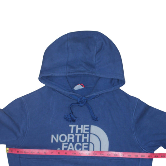 Mens UK Size S The North Face Blue Pullover Hoodie
