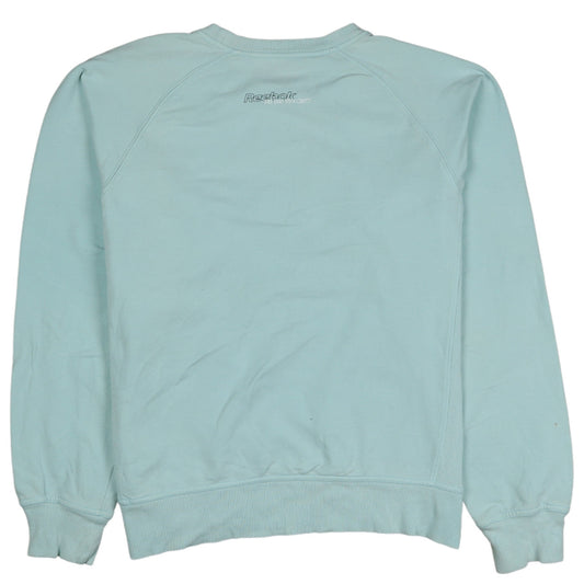 Womens UK Size XL Reebok Blue Pullover Sweatshirt
