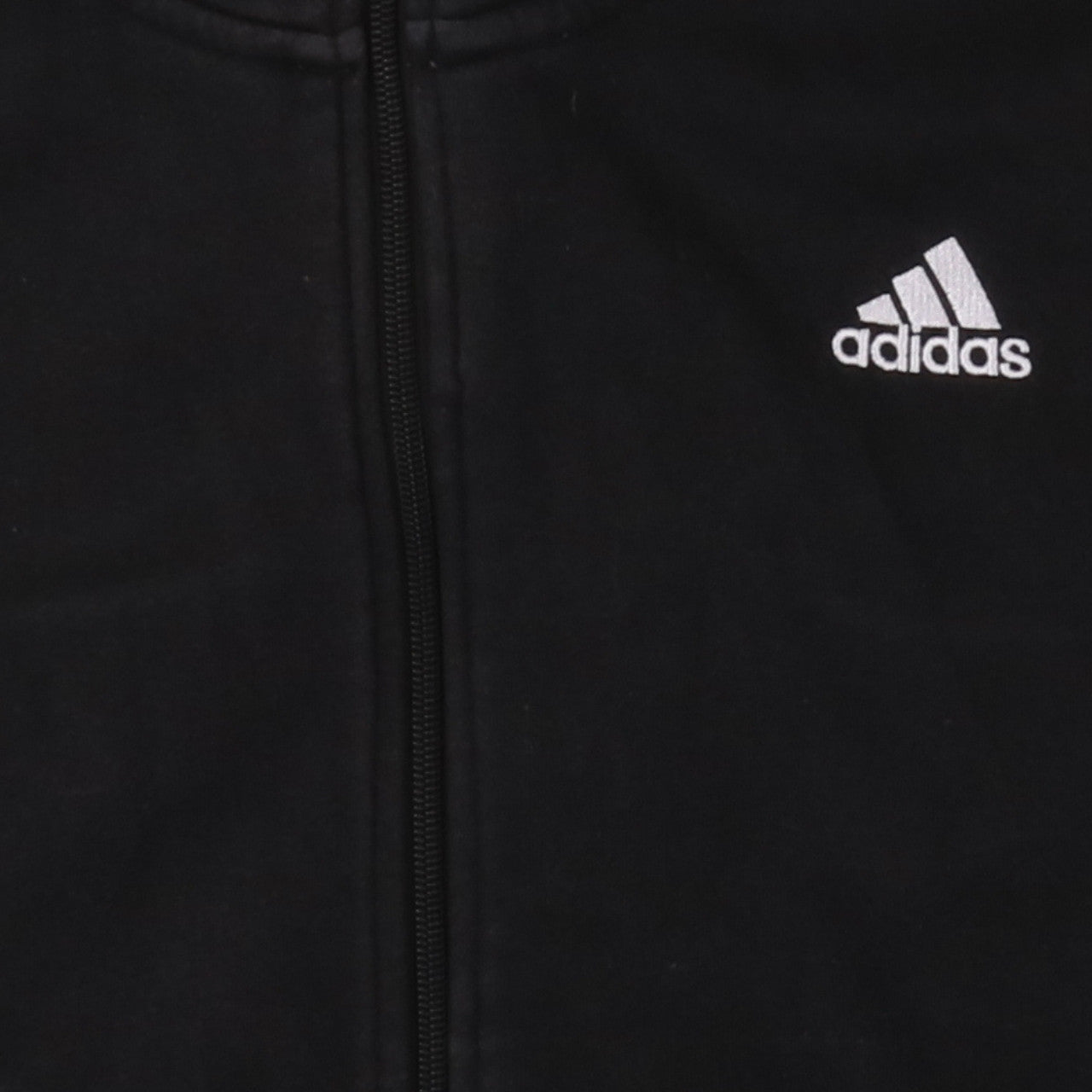 Mens UK Size XL adidas Black Full Zip Hoodie