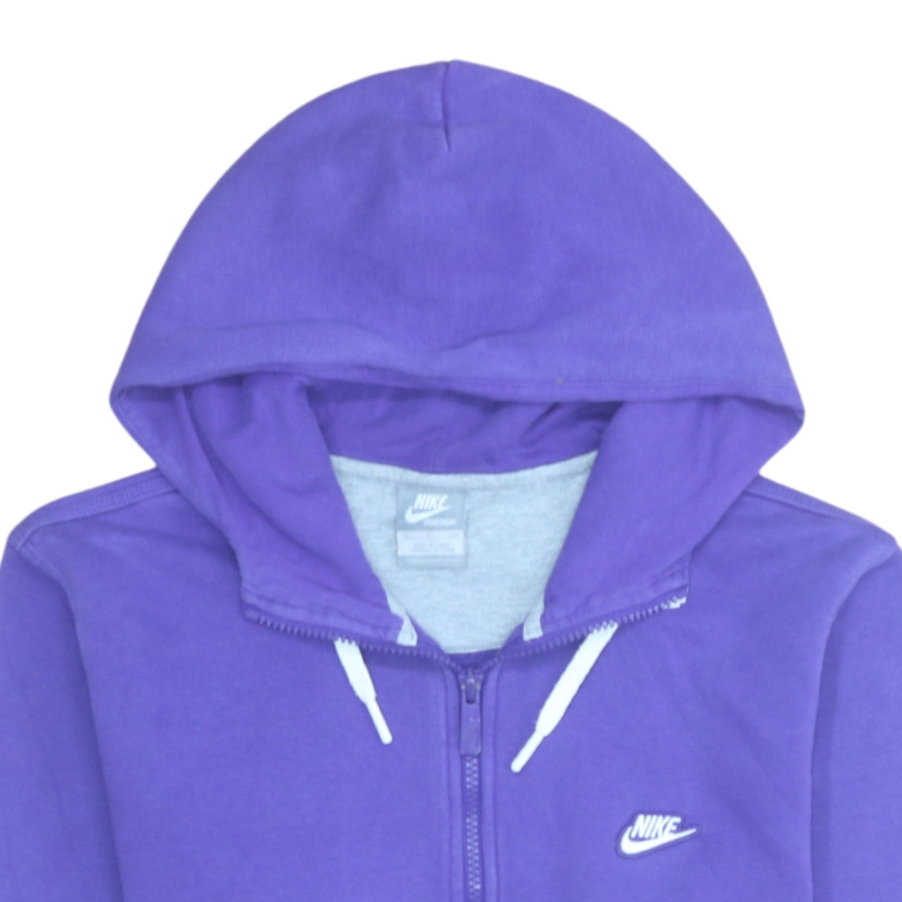 Mens UK Size S Nike Purple Full Zip Hoodie