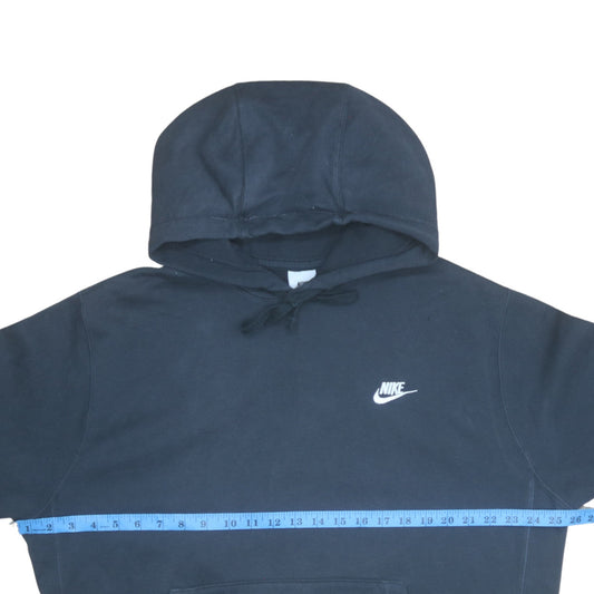 Mens UK Size L Nike Black Pullover Hoodie