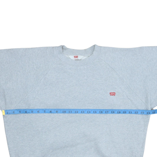 Mens UK Size M Levi's Grey Pullover Sweatshirt