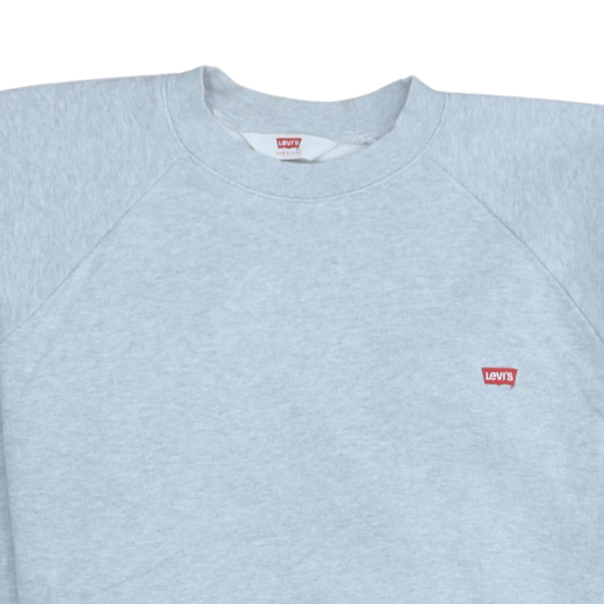 Mens UK Size M Levi's Grey Pullover Sweatshirt