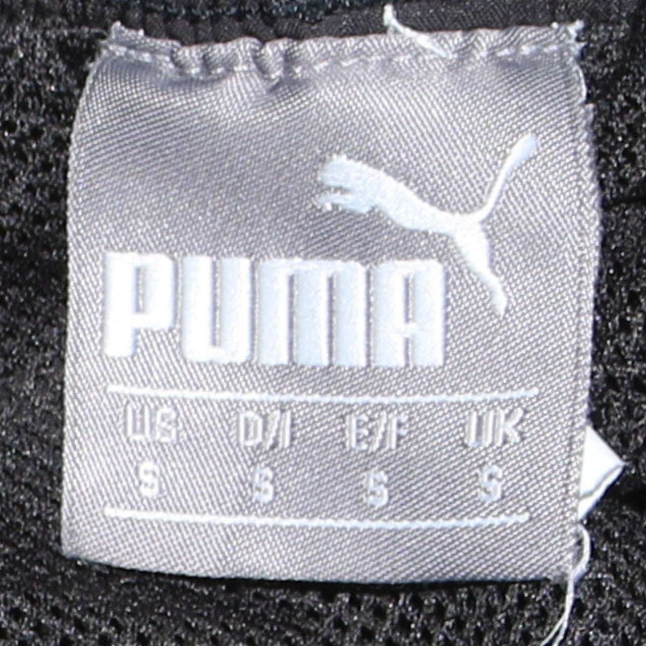 Mens UK Size S PUMA Regular Fit Sweatpants Black Trousers