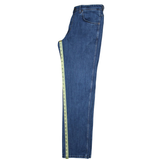 Mens UK Size L Wrangler Regular Fit Straight Jeans