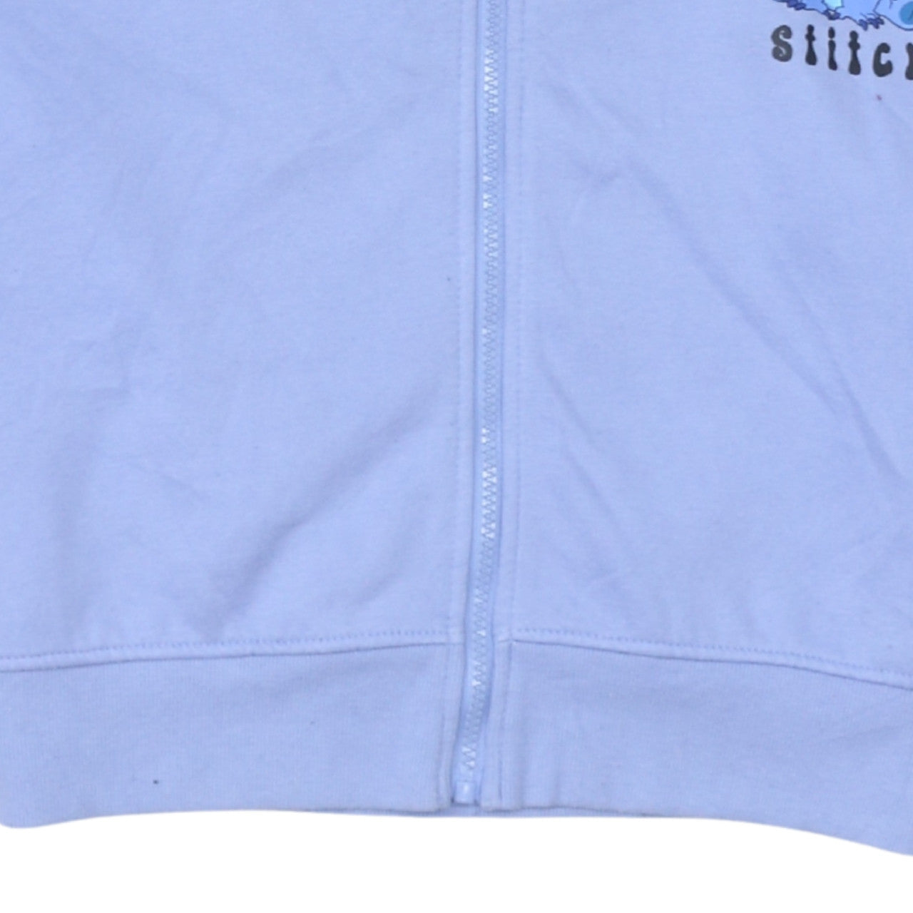Womens UK Size M Primark Blue Full Zip Hoodie