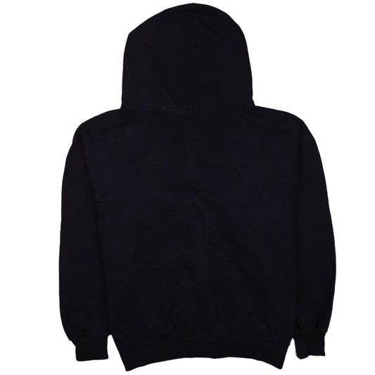 Mens UK Size L Authentic Life Apparel Black Full Zip Hoodie