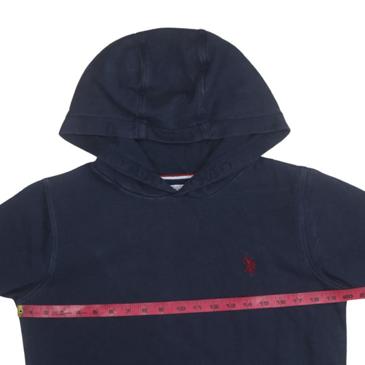 Boys UK Size 15-16 Years U.S. Polo Assn. Blue Pullover Hoodie