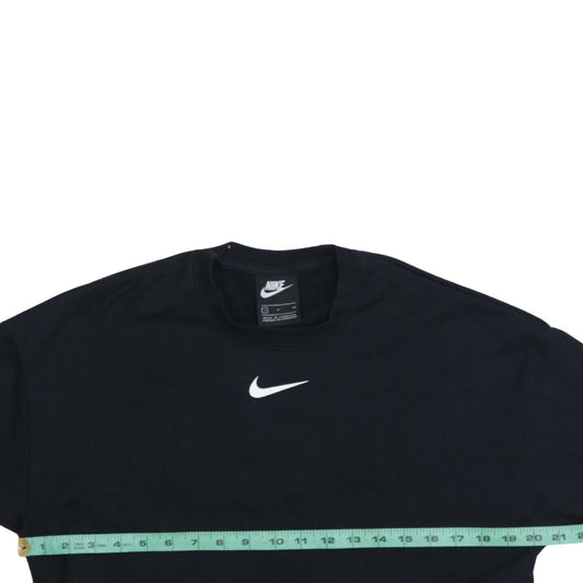 Womens UK Size S Nike Black Pullover Sweatshirt