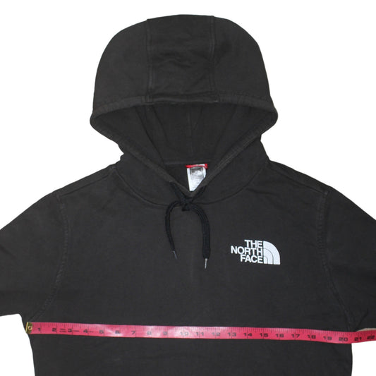 Mens UK Size M The North Face Black Pullover Hoodie
