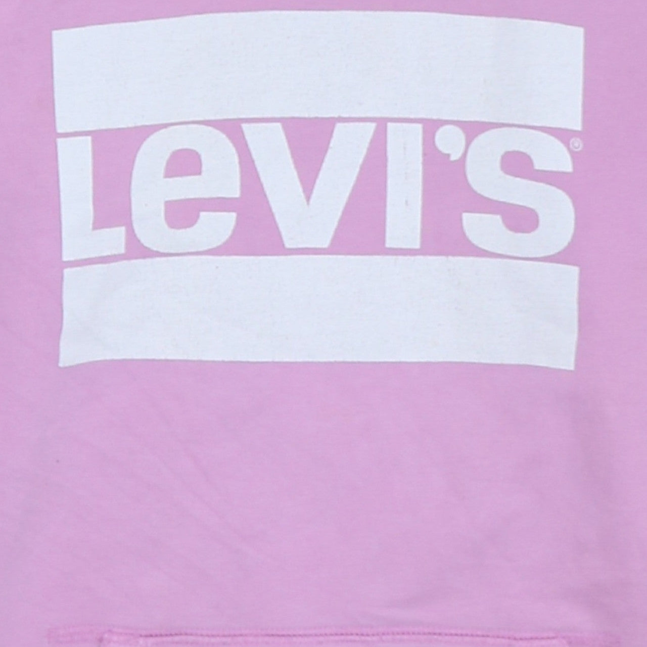 Womens UK Size S Levi's Pink Pullover Hoodie