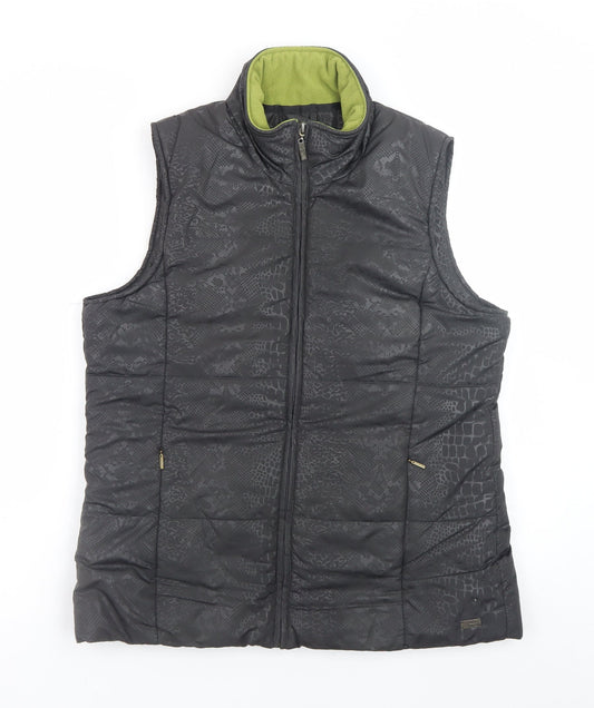 Womens UK Size 10 TIGI Black Puffer Jacket