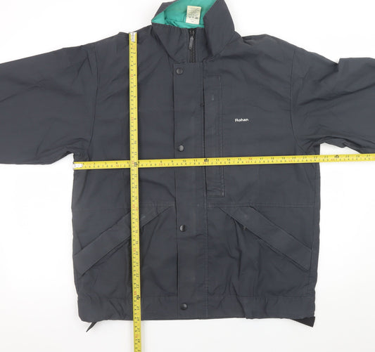 Mens UK Size M Rohan Black Parka Coat
