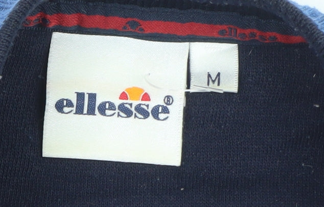 Mens UK Size M ellesse Blue Pullover Sweatshirt