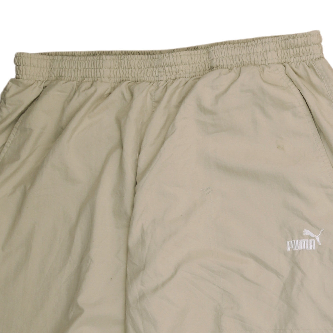 Mens UK Size L PUMA Regular Fit Jogger Beige Trousers