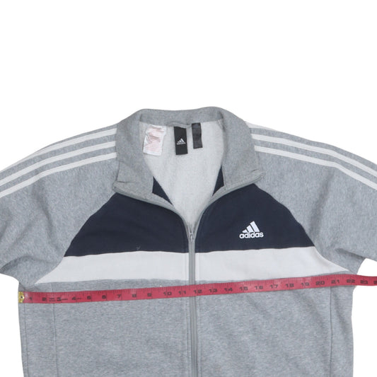 Mens UK Size L adidas Grey Gym & Training Running & Jogging Football Jacket