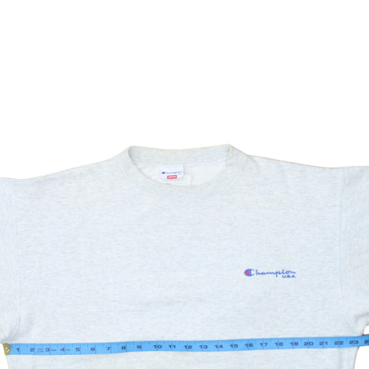 Mens UK Size M Champion Grey Pullover Sweatshirt