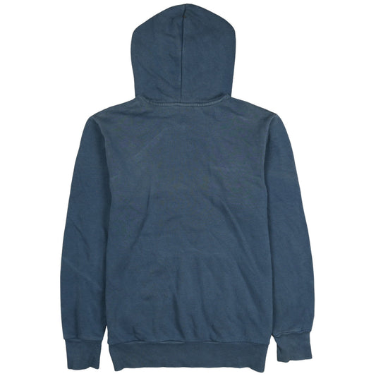 Mens UK Size S Reebok Blue Pullover Hoodie