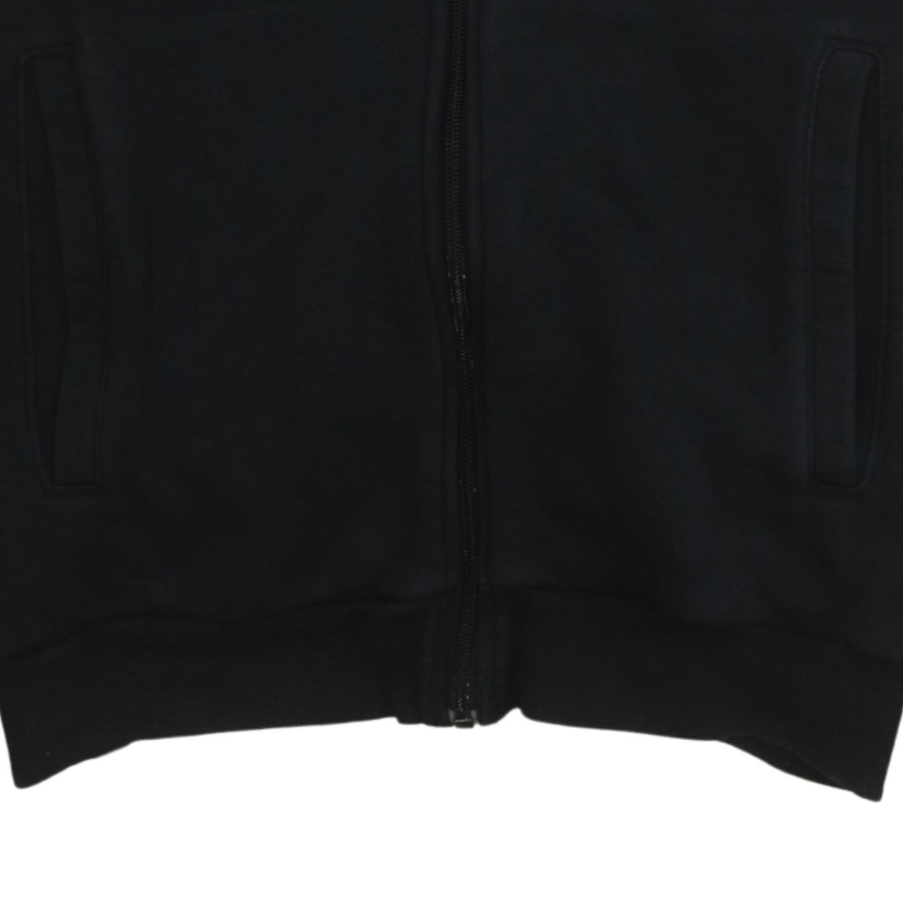 Mens UK Size M adidas Black Full Zip Hoodie