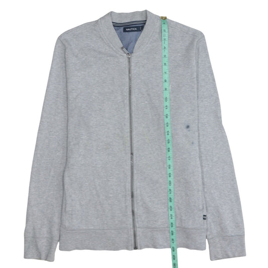 Mens UK Size L Nautica Grey Casual Walking Gym & Training Jacket