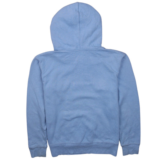Womens UK Size M Champion Blue Pullover Hoodie
