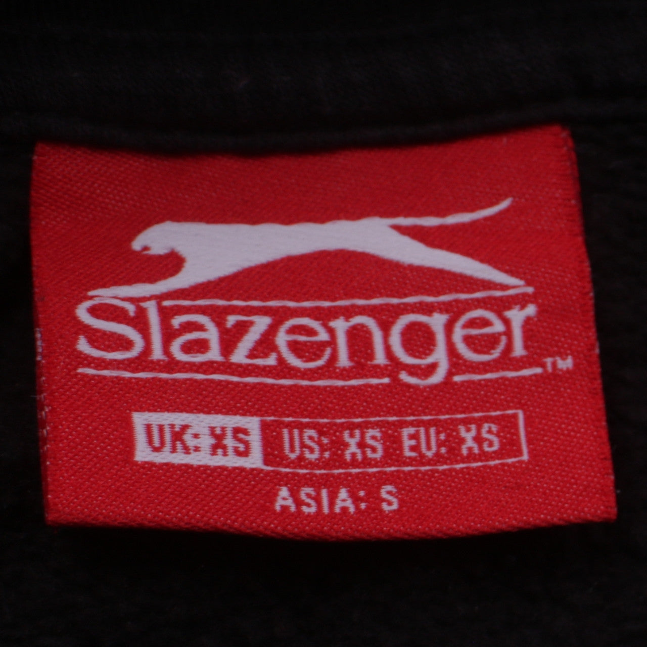 Mens UK Size XS Slazenger Black Pullover Hoodie