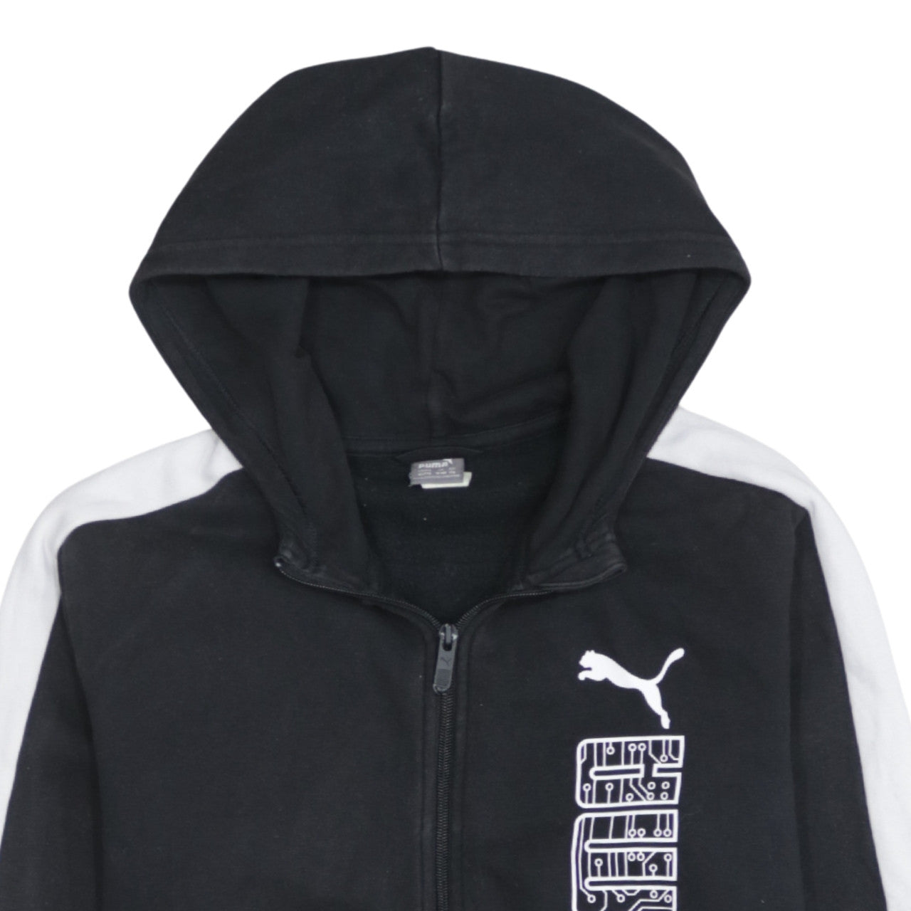 Boys UK Size 15-16 Years PUMA Black Full Zip Hoodie
