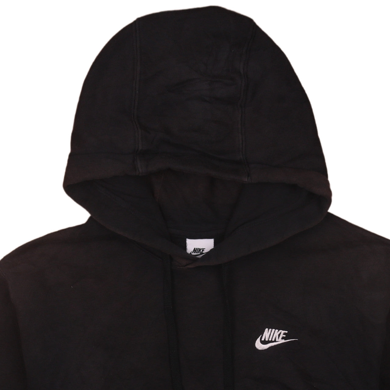 Mens UK Size M Nike Black Pullover Hoodie
