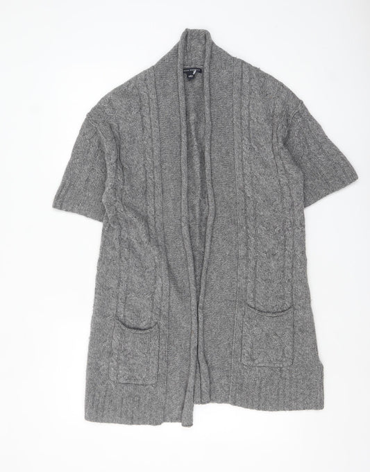 Womens UK Size L Banana Republic Grey Cardigan Jumper