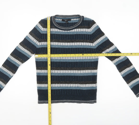 Womens UK Size 12 NEXT Blue Pullover Jumper
