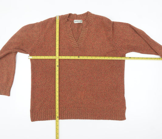 Womens UK Size XL Jumper Brown Pullover Jumper