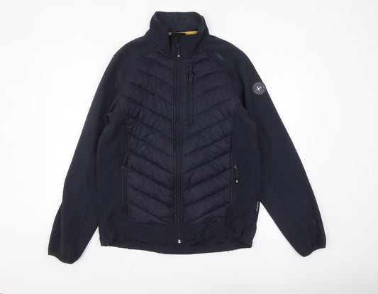 Cobolt of Sweden Men's Blue Softshell Jacket Medium Outdoor Golf
