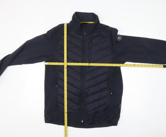 Cobolt of Sweden Men's Blue Softshell Jacket Medium Outdoor Golf