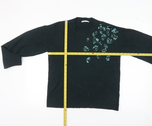 Womens UK Size 8 TU Green Pullover Jumper